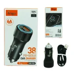شارژر فندکی کینگ پلاس مدل HK-10