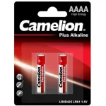 باتری سایز AAAA کملیون مدل Plus Alkaline بسته 2 عددی