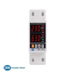 محافظ ولتاژ و جریان تکفاز دیجیتال 63 آمپر جی بی اچ کد JBH/CVP-S/1PH/63A - تصویر 3